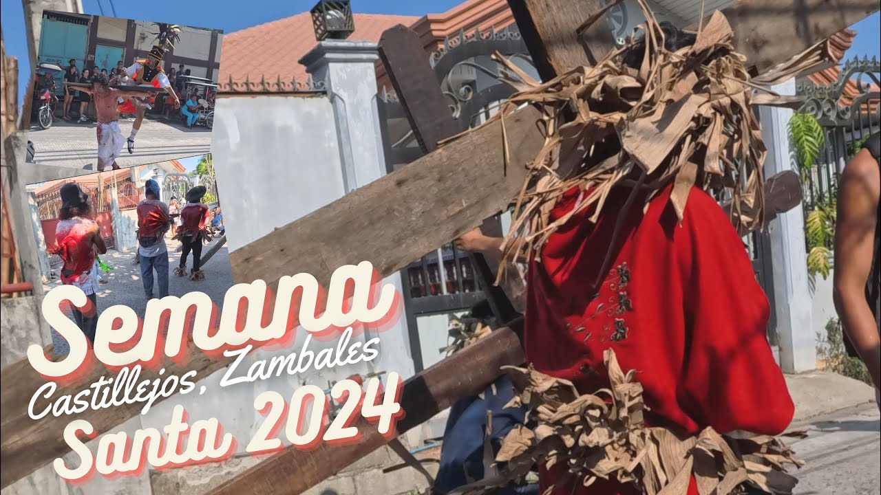 Semana Santa 2024 | Penitensya sa Castillejos, Zambales | Cenakulo 2024 | Pundaquit Beach | Holyweek