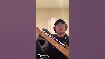 How to play B altered scale