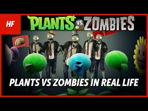 PLANTS VS ZOMBIES IN REAL LIFE (FAN MADE) (by HETHFILMS)