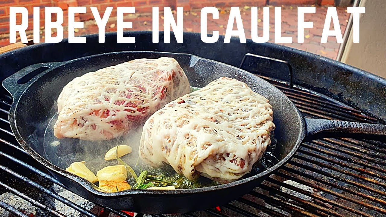 Ribeye Steak Fat | Is fat flavor? (Caul fat) | Xman & Co - YouTube