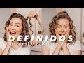 ONDAS / RIZOS DEFINIDOS + Crema para peinar hecha en casa (NATURAL Y ECONOMICA) | Valentina Arjona