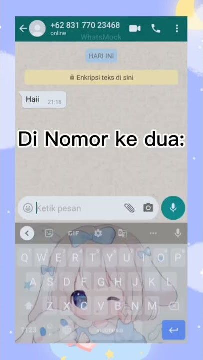 POV: Temanku hampir merebut pacar ku | Fake Chat| App: Whatsmock | Ga suka? Skip