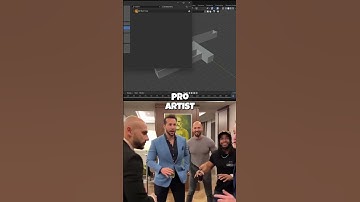 Noob vs Pro artist: offsetting edges  #blendertutorial #blender #blendercommunity #blender3d #b3d