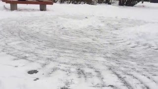 Himoto Spino brushless по снегу