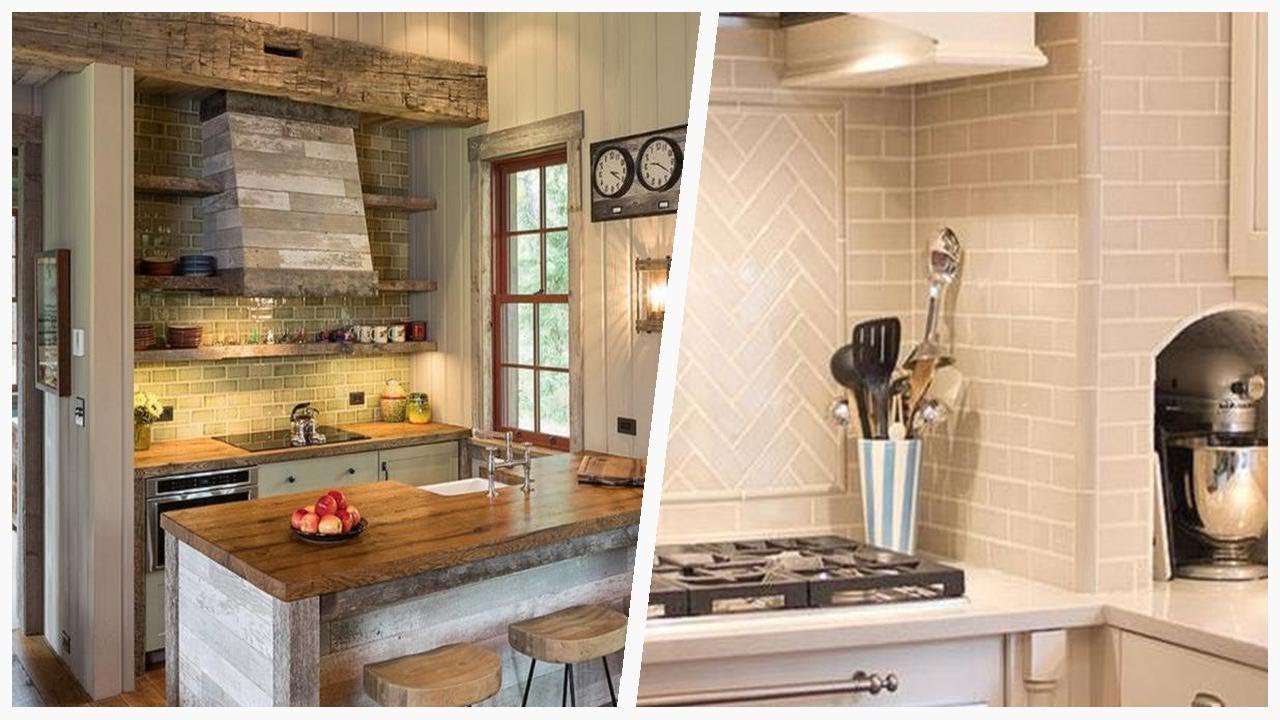 75 Small Kitchen With Green Backsplash Design Ideas You'll Love 🥰