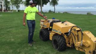 Direct Irrigation Irrigation Pipe Install VermeerLM25 Pipe Puller
