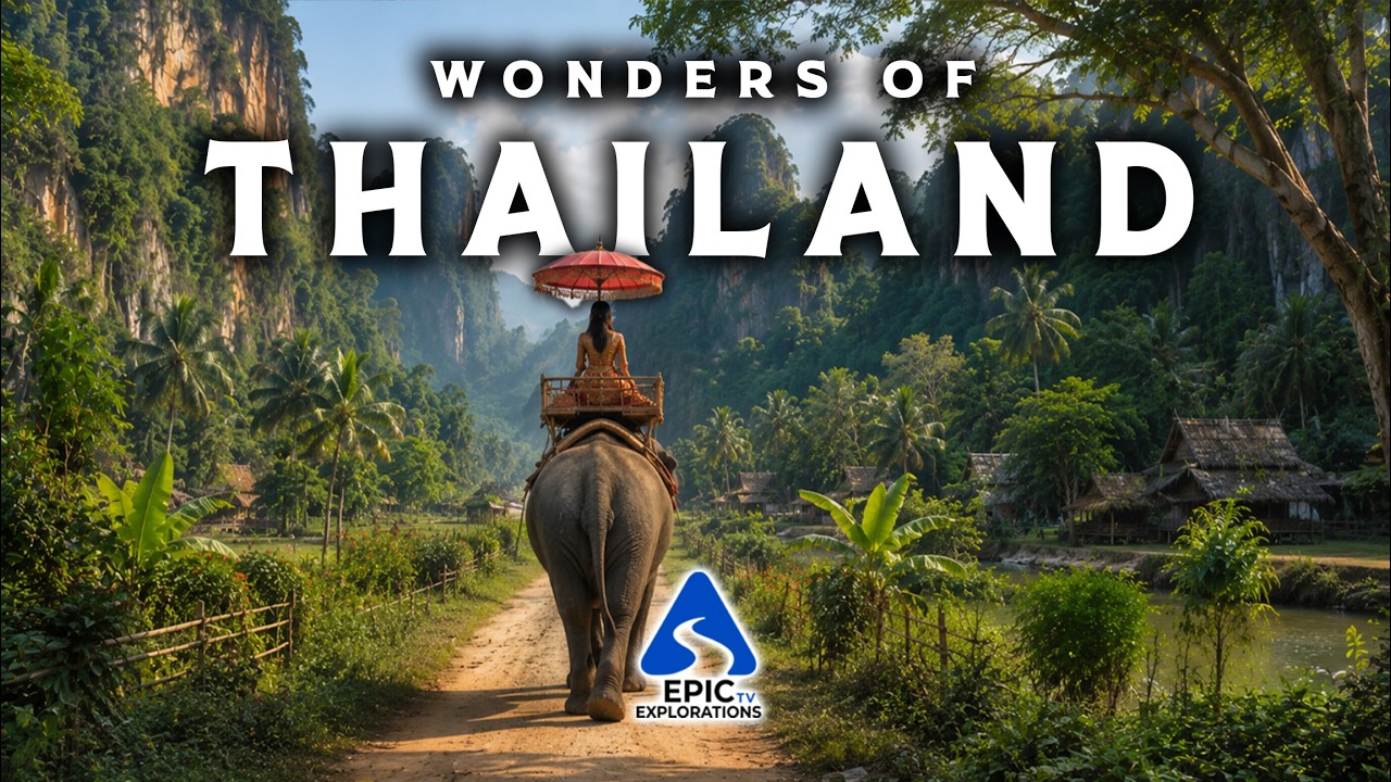 Discover the wonders of Thailand in this extraordinary documentary that takes you into the heart of one of the most spiritual and spectacular lands on the planet. From the vibrant streets of Bangkok to the golden temples suspended among the mountains, from the impenetrable jungles of the north to the crystal-clear islands of the two seas, this film reveals the geographical, cultural, and natural soul of Thailand.

The imposing landscapes of the north, with their mist-shrouded peaks, valleys covered in rice paddies, and highlands inhabited by hill tribes, alternate with historic cities like Chiang Mai, Ayutthaya, and Sukhothai, where ancient capitals, Buddhist faith, and contemporary life intertwine. To the south, the coasts tell of a world suspended between sky and water, from white sandy beaches to limestone cliffs that plunge into two oceans of opposite character.

This documentary on Thailand guides you through over 28 must-see destinations, showing not only what to see in Thailand, but also what to do in Thailand to experience the country authentically, amid lush nature, ancient spirituality, and still-living traditions.

From the silent ruins of Ayutthaya to the carved temples of Chiang Mai, from the paradisiacal islands of the Andaman to the floating markets and street food of Bangkok, discover why Thailand is one of the most surprising and welcoming lands in the world.

The nature of Thailand and its powerful landscapes unfold in this complete journey through almost every region of the country, among mountains, jungles, temples, and ocean, where the peaks of the north meet the islands of the south and time seems to flow at two different speeds.

#Thailand #Thailand4K #WondersOfThailand #PlacesThailand #ThailandTravel #WhatToSeeInThailand #ThailandDocumentary #MostBeautifulPlacesThailand #TripToThailand #ThailandBeaches #ThailandCulture


TIMELINE
00:00 About Thailand
08:22 Bangkok
10:36 Wat Phra Kaew
12:28 Wat Arun
14:24 Phang Nga Bay
16:23 Phi Phi Islands
18:14 Railay
19:45 Ko Lanta
20:54 Khao Sok National Park
22:44 Similan Islands
24:28 Ang Thong Marine Park
25:55 Phanom Rung
27:17 White Temple
29:03 Chiang Mai
30:47 Doi Inthanon
32:34 Pai
34:08 Mae Hong Son
35:38 Khao Yai National Park
37:16 Erawan National Park
38:37 Floating Market
40:21 Pattaya
42:05 Phuket
43:47 Koh Chang Island
45:18 Koh Tao
46:49 Koh Samui
48:36 Wat Pho
50:20 Kanchanaburi
51:45 Ayutthaya
53:31 Sukhothai
55:04 Outro


If you’d like to get to know us a little better, follow us on our social media profiles:
INSTAGRAM:  https://www.instagram.com/antonio.pansini/
FACEBOOK:  https://www.facebook.com/antoniopansini2/

To catch all our videos: @EpicExplorationsTVEN

If you enjoyed the video, please leave a like and subscribe to the channel! It's a simple act for you, but it means the world to us!

💡 COPYRIGHT NOTICE | Epic Explorations TV might not fully own some of the material compiled in this video. It could belong to individuals or organizations that deserve respect. We use it under the copyright disclaimer, section 107 of the Copyright Act 1976. "Fair use" is allowed for purposes such as criticism, comment, news reporting, teaching, scholarship, and research. Additionally, it is permitted if the content is significantly modified without harming the original creator.  
▬▬▬▬▬▬▬▬▬▬  
⚠️ If you believe you are the owner of any materials used in this video, let us know in the comments. We will follow up on your request promptly. 📧