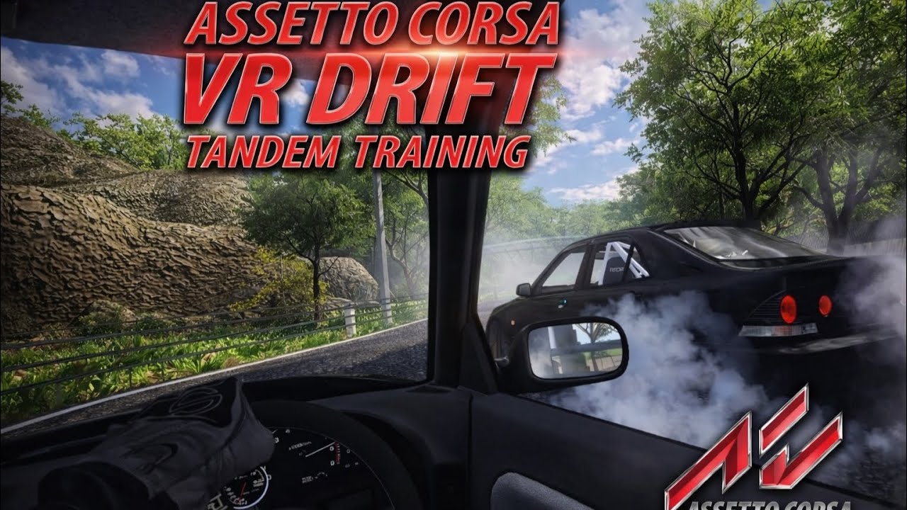 Assetto Corsa VR Drift | Door-to-Door Tandem