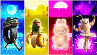 🔥 “WTF Creatures Beat Drop – Insane Tiles Hop Neon Challenge!” 🔥 screenshot 4