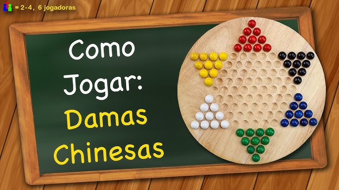 DAMA CHINESAS - VEJA COMO JOGAR A SUCESSORA DO JOGO HALMA 