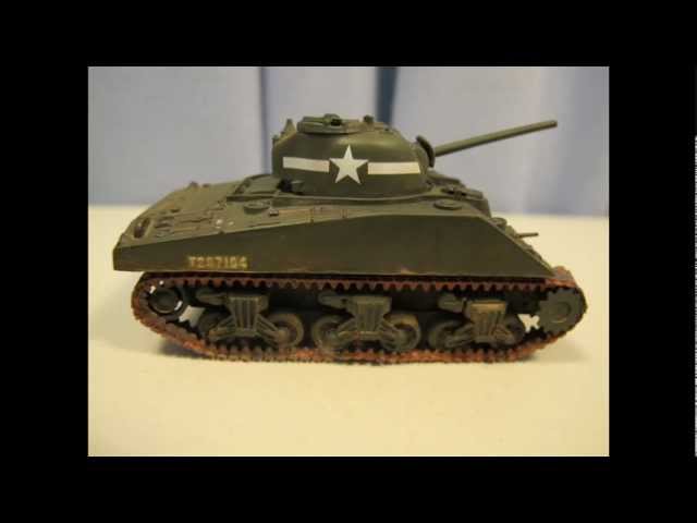 A01303 Bâtiment Sherman M4 Mk1 Tank Construction et Maquettes Airfix