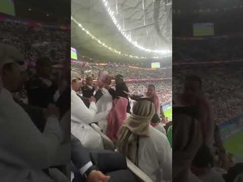عبسي الاردني يتخانق مع مشجع المنتخب القطري