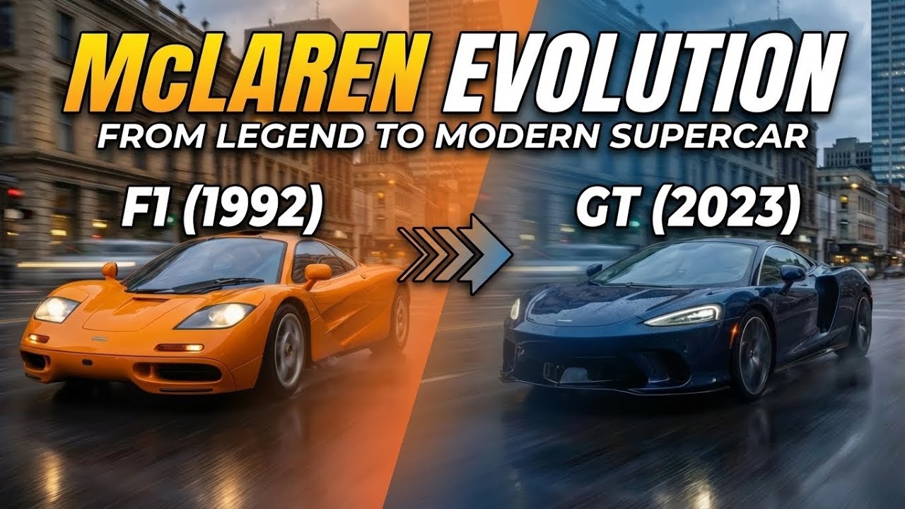 McLaren Evolution | Robotic Transformation | Like you never scene before 