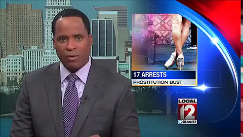 Police arrest 17 in prostitution sting