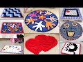 10 Beautiful Doormat Making || Old Clothes Reuse Idea || Jeans Handmade Things