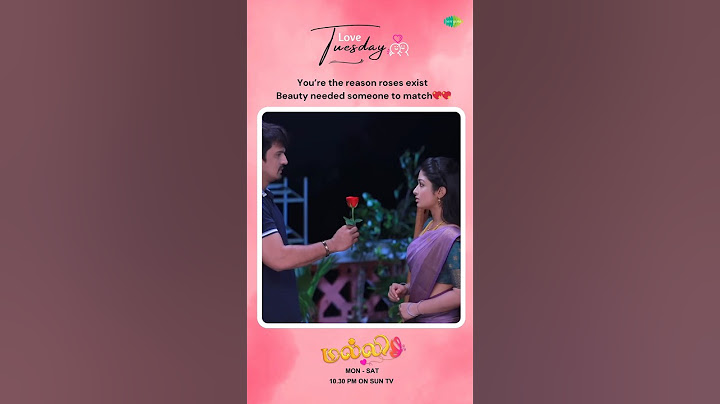 Love Tuesday | Malli Serial | Nikitha Rajesh  | Vijay Venkatesan | #ThrowbackVideo #shorts #ytshorts