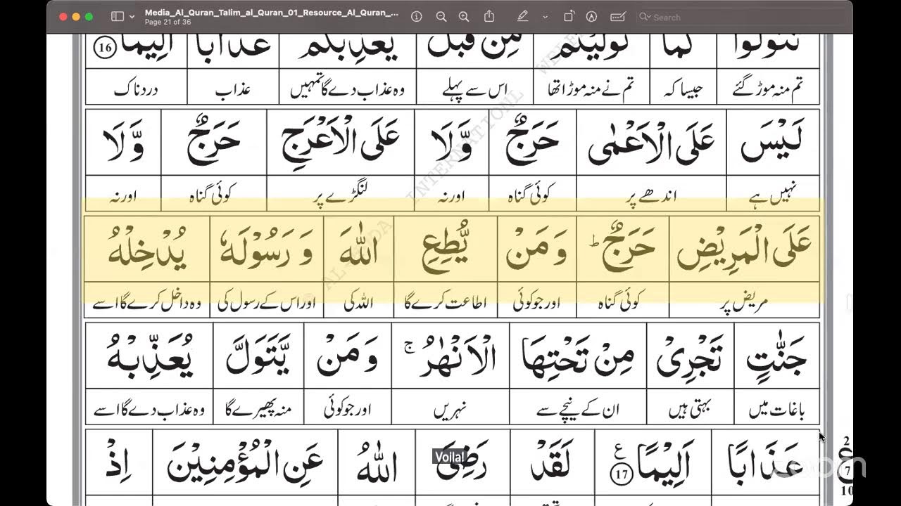 Day 51 March 2nd Tahfidth & Juz 26 First Half By Dr. Farhat Hashmi