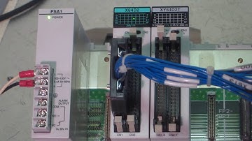 Panasonic AFP2931(FP2-X64D2) Program controller FP2 input unit　動作確認