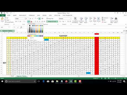 The Vigenère Cipher Encryption and Decryption
