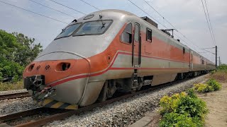 172次自強號通過(E1010)(12車附掛親子車廂)