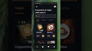Construí una App de Cafetería -  Flet 0.8.5 #programming #code #python