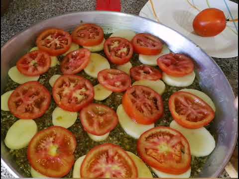 صينية كفته بالبندوره والبطاطا سريعه وطيبه