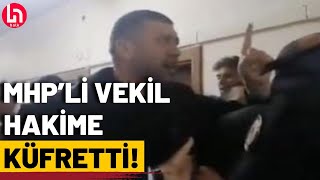 Seçimin Iptal Edildiği Kayseri-Pınarbaşında Skandal Görüntü Mhpli Vekil Hakime Küfür Etti