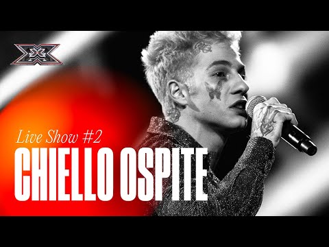 CHIELLO ospite del secondo Live di X FACTOR 2021