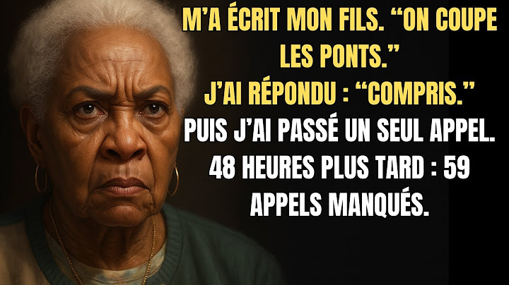 Histoire vraie de Grand-Mère à Reims 👵💔 : “On ne veut plus te voir” m’a-t-il écrit… 48h plus tard...