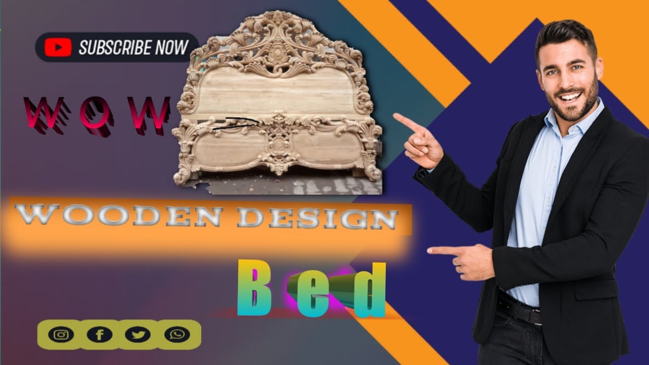Khat design picture video, design khat /wooden design bed YouTube