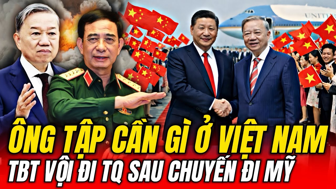 Vừa Gặp Trump Xong - Vì Sao TBT Vội Bay Sang TQ Gặp Ông Tập Để Làm Gì?