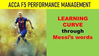 Learning Curve, ACCA F5 Performance Management, CIMA P2