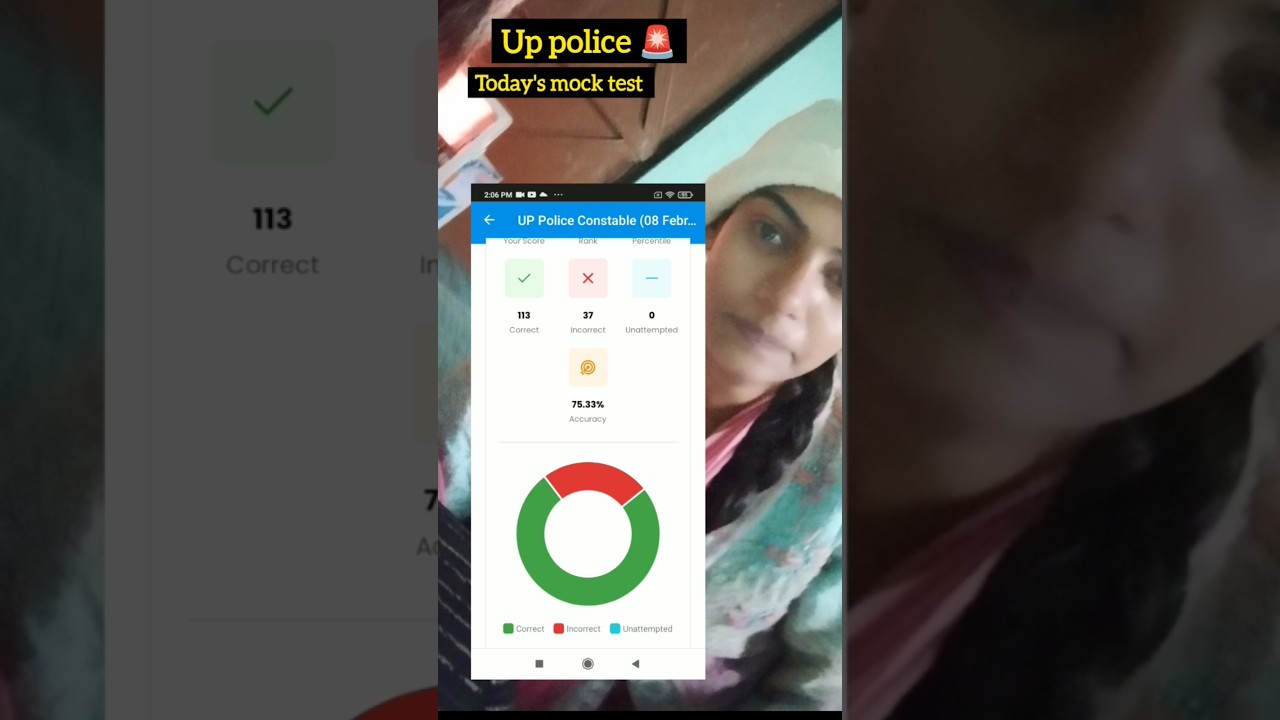 up police 🚨 today's mock test rwa 