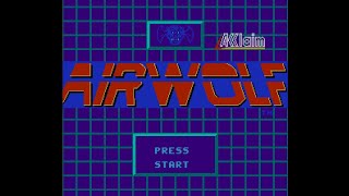 Airwolf | NES | Gameplay