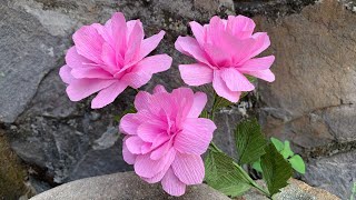 ABC TV | How To Make Paper Flower With Crepe Paper #17 - Craft Tutorial