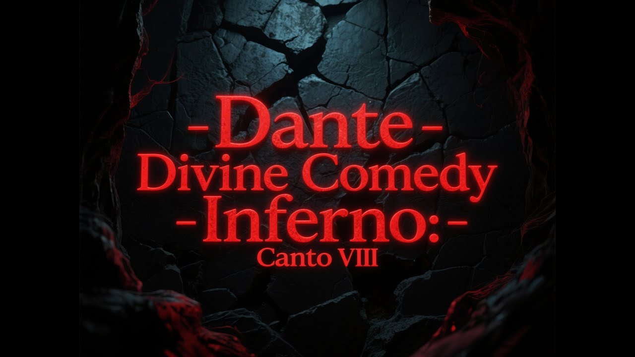 «Божественная комедия» Данте Алигьери – Ад – Песнь VIII (Восстановите полный текст с помощью AI Art)