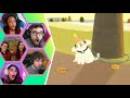 Gamers React to : The Puppy [Little Misfortune]