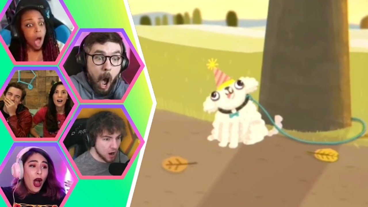 Gamers React to : The Puppy [Little Misfortune]