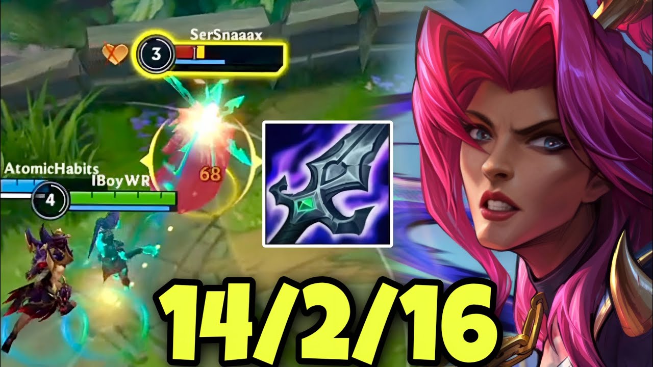 WILD RIFT ADC // THIS KALISTA IS SOO GOOD WITH THIS BUILD AND RUNE IN PATCH 6.2J GAMEPLAY!