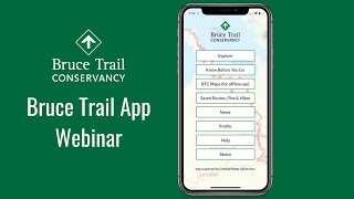 Webinar - Bruce Trail App 101 screenshot 5