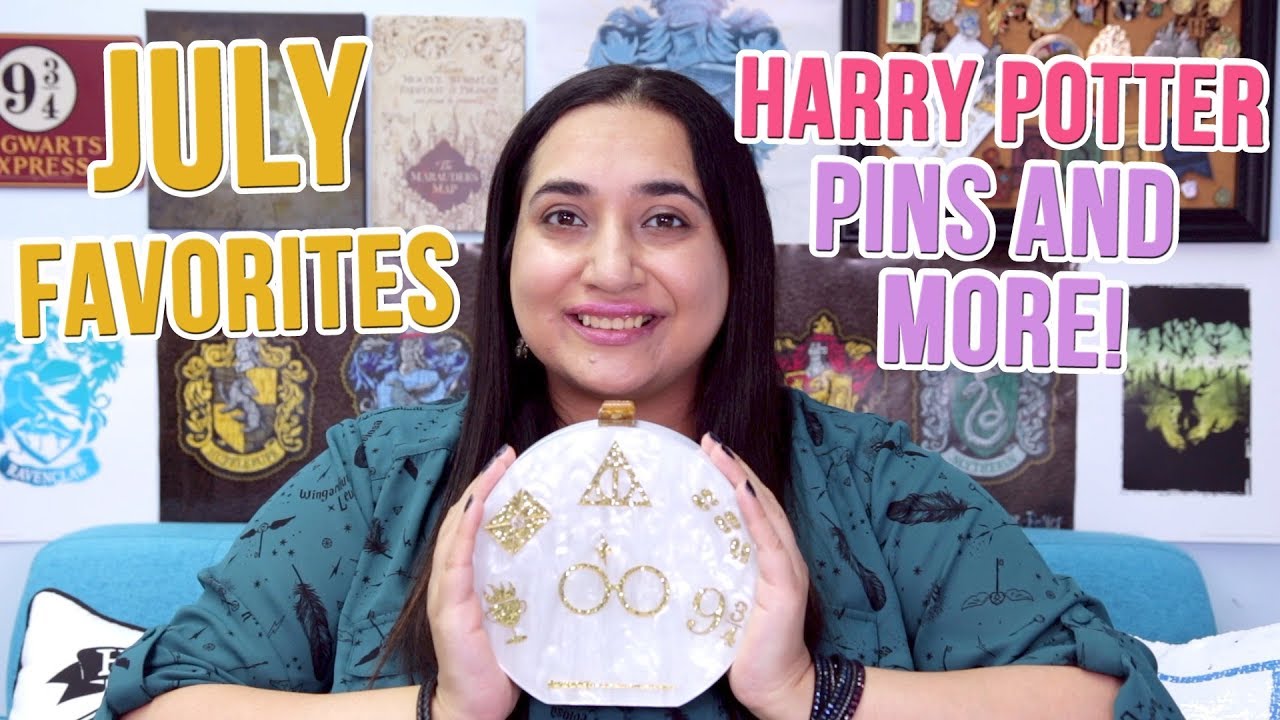 JULY FAVORITES 2018 | HARRY POTTER PINS AND MORE!