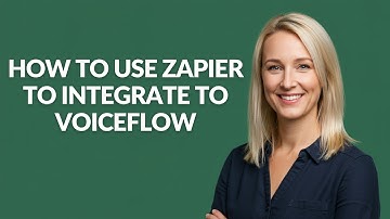 How to Use Zapier to Integrate to Voiceflow - Julia