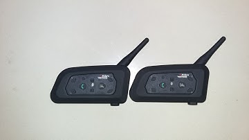 How to Pair Two Vnetphone V6 Bluetooth Intercoms | in Helmet Communication