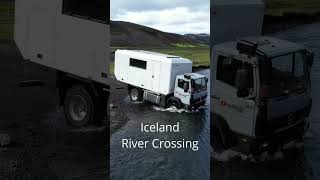 Iceland River Crossing in the highlands