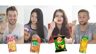 Foreigners try Thai Snacks | ต่างชาติลองกินขนมของไทย