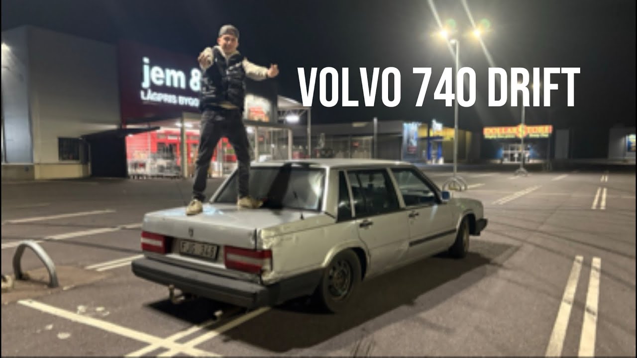 Volvo 740 vinterbilstest