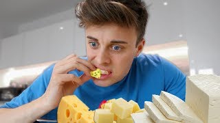 Eating ONLY CHEESE for 24 HOURS