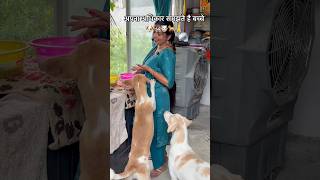 Ye pyar hai 🐶🐕🐮🐄🙏#puppies #streetdog #bhola