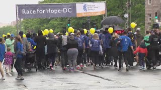 27th Race for Hope DC goes on despite rain