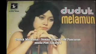 duduk melamun .. nenny triana bersama om pancaran muda pimp. zakarya